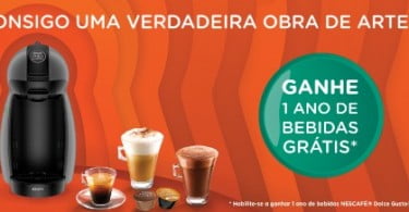 Nescafé Dolce Gusto vai oferecer um ano de bebidas grátis