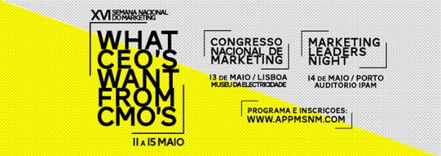 Congresso Nacional de Marketing da APPM é já na próxima semana