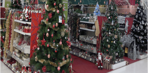 AKI lançou campanha de Natal em todas as suas lojas