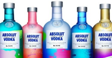 Absolut Vodka criou 4 milhões de garrafas únicas