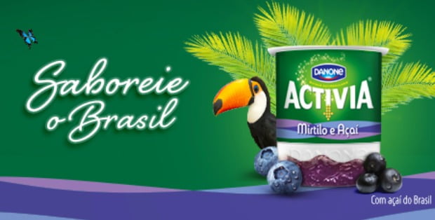Activia lança novo Activia Dupla Camada de mirtilo e açaí