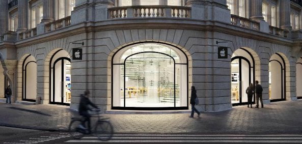 Lojas da Apple são as mais lucrativas por metro quadrado