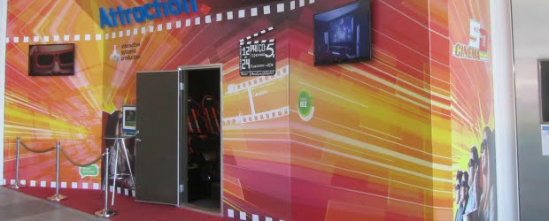 Aqua Portimão tem sala de cinema 5D até ao final do ano
