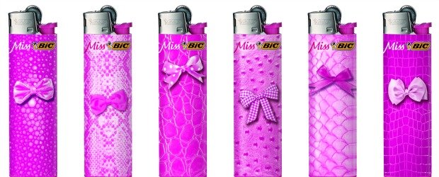BIC lança isqueiros para o público feminino