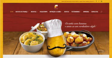 Batatas de França têm novo site