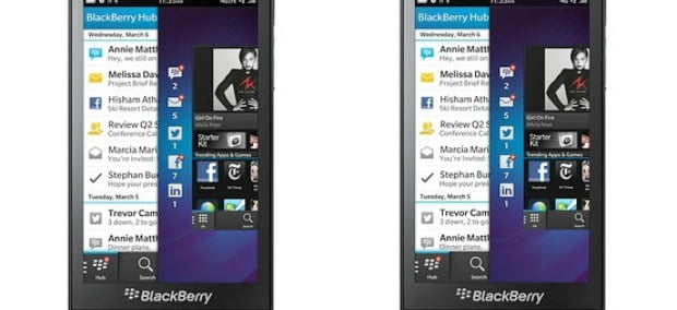 BlackBerry lança gama BB10