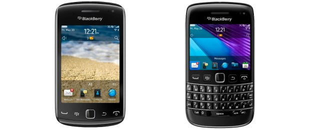 Novos smartphones BlackBerry Bold 9790 e BlackBerry Curve 9380