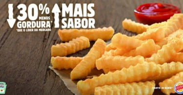 Burger King lança Satisfries