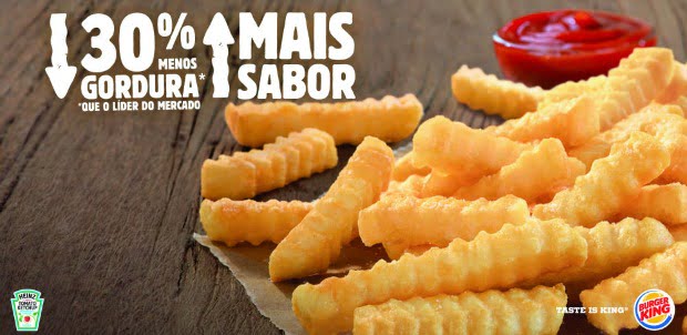 Burger King lança Satisfries