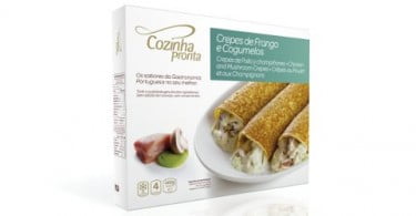 Cozinha Pronta lança Crepes de Frango e Cogumelos