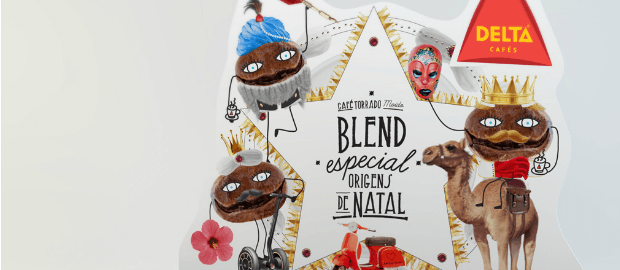 Delta Cafés lança "Os 3 Reis Bagos"