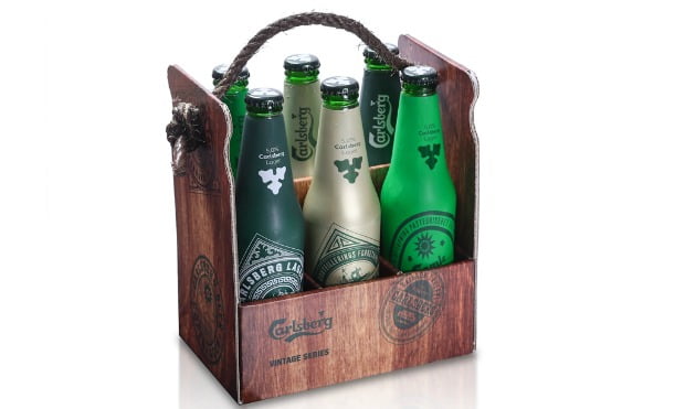 Carlsberg lança Vintage Label Series