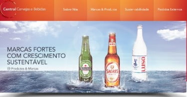 Central de Cervejas lança novo site corporativo