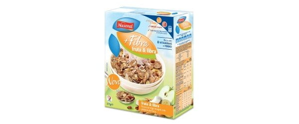Nacional lança novos cereais + Fibra Fruta&Fibra