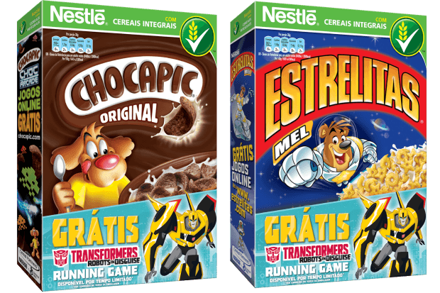 Nestlé lança jogo online em parceria com a Hasbro