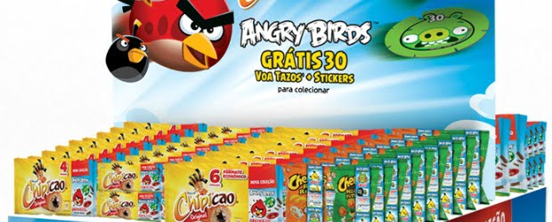 Cheetos e Chipicao lançam nova coleção Angry Birds com Tazos e stickers
