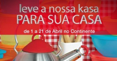 Continente lança campanha "Leve a nossa Kasa para sua Casa"