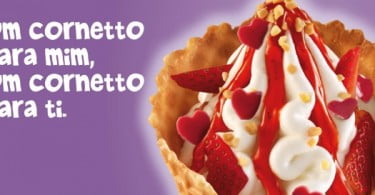 Lojas Olá lançam Cornetto My Love