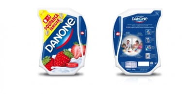 Danone vai lançar iogurte líquido em embalagem familiar inovadora