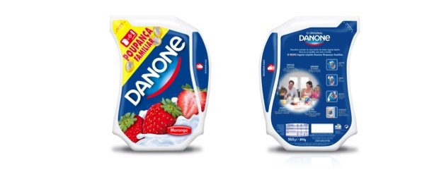 Danone vai lançar iogurte líquido em embalagem familiar inovadora