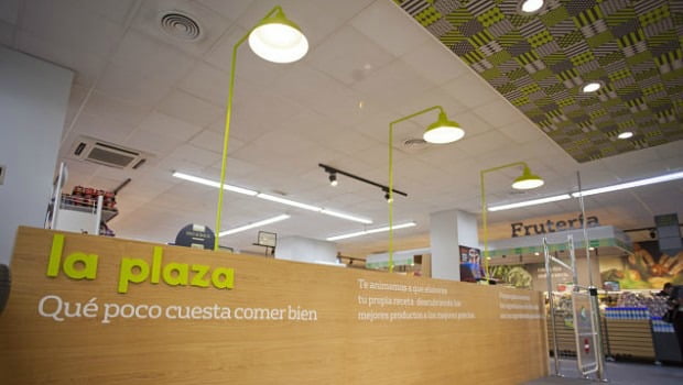 DIA tem nova insígnia de supermercados