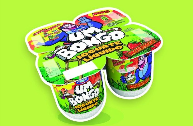 Danone e Bongo lançam iogurte líquido