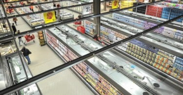 Compras nos supermercados diminuíram