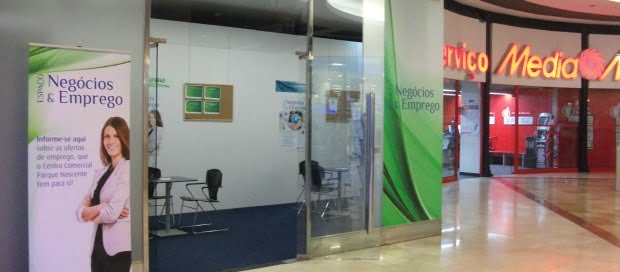 Parque Nascente com espaço dedicado à pesquisa de trabalho ou do próprio negócio