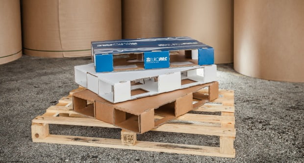 Europac lança palete de cartão que pode sustentar até 500 quilos