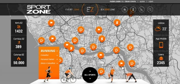 Sport Zone lança aplicação multiplataforma de desporto