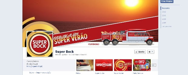Estudo diz que SuperBock lidera no Facebook