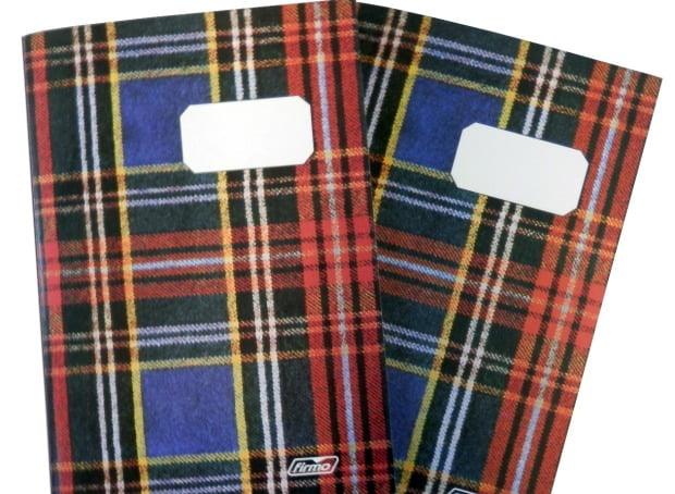 Firmo recupera caderno Scotch