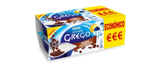 Nestlé lança Gregos bicompartimentados