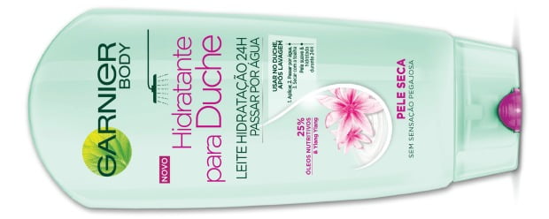 Garnier lança Hidratante para Duche