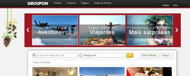 Groupon lança loja online de Natal