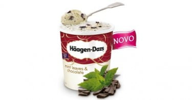 Häagen-Dazs lança gelado Mint Leaves & Chocolate