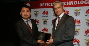 Huawei e Benfica assinam parceria tecnológica