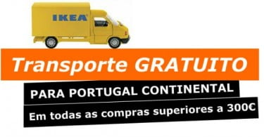 IKEA oferece transporte gratuito até 2 de dezembro