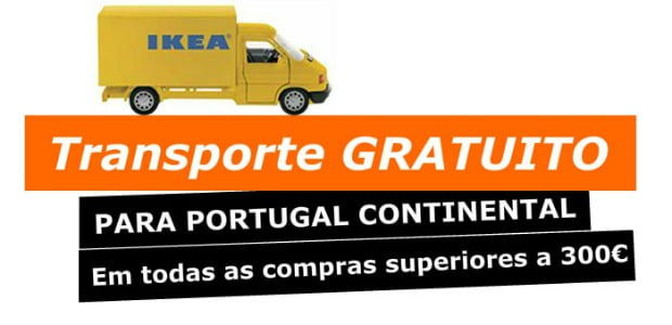 IKEA oferece transporte gratuito até 2 de dezembro