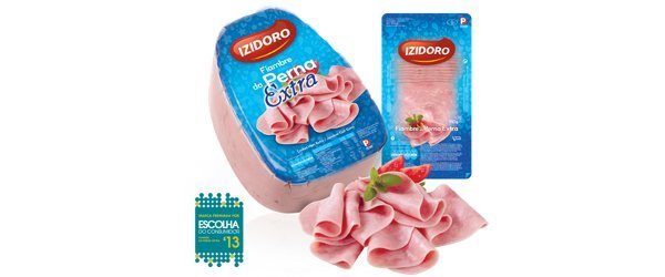 Fiambre da perna extra Izidoro premiado por Escolha do Consumidor