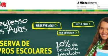 Jumbo relança site para reserva de livros escolares