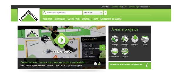 Leroy Merlin reestrutura presença web