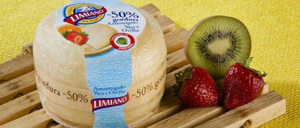 Limiano lança queijo amanteigado de vaca e ovelha -50% de gordura