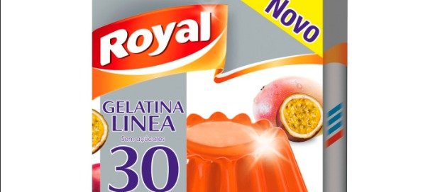 Royal lança gelatina Linea 30kcal com sabor a Frutos Tropicais