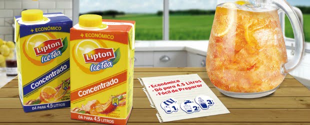 Lipton lança Ice Tea Concentrado