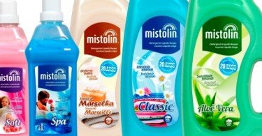 Mistolin lança nova gama de detergentes e amaciadores
