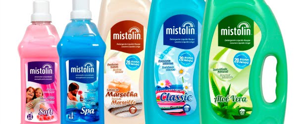 Mistolin lança nova gama de detergentes e amaciadores