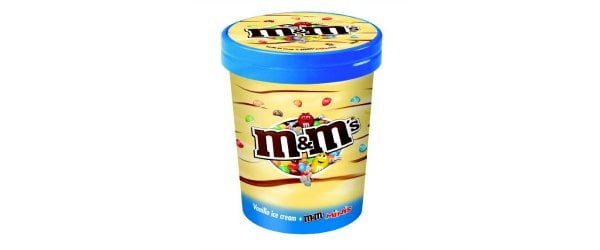 Mars Ice Cream lança M&MS em gelado