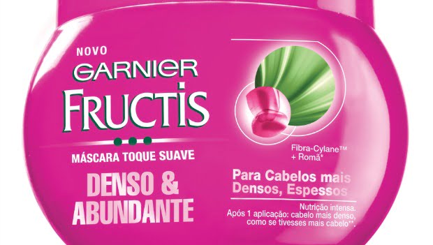 Garnier lança gama Fructis Denso e Abundante