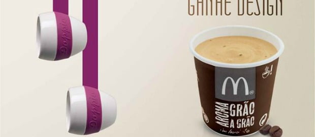 McDonalds Portugal com chávenas exclusivas para promover o consumo de café